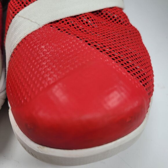 Nike Lebron Soldier IX 2015 Mens Ohio State Red Gray Shoes 749490-601 US Size 11 - Picture 8 of 10
